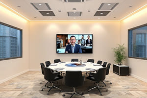 HD video conferencing